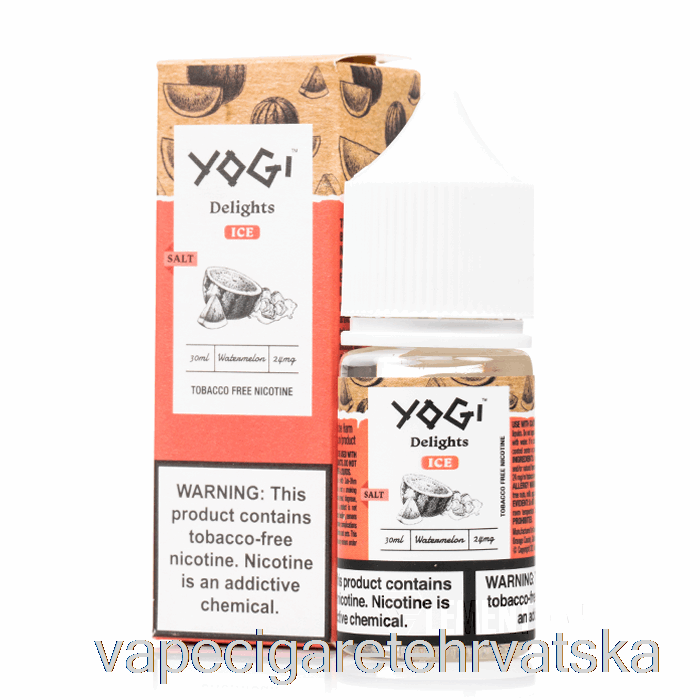 Vape Hrvatska Lubenica Ice Salts - Yogi Delights - 30ml 50mg
